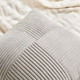 thumbnail image 5 of Fancy Homi 2 Packs Neutral Grey Lumbar Decorative Throw Pillow Covers 12x24 Inch for Living Room Couch Bed Sofa, Farmhouse Home Decor, Soft Striped Corduroy Rectangle Accent Cushion Case 30x60 cm, 5 of 9