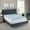 2 Inches, variant on Memory Foam Mattress Topper, Gel Infused Mattress Topper, Ventilated Design, CertiPUR-US Certified Foam