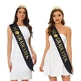 thumbnail image 7 of Gold Graduate and Sash Set Class of 2026 Congratulations Grad Party Decorations Women's and I Graduated Sash for High School College Grad Favors, 7 of 7