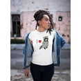 thumbnail image 2 of I Love Raccoons Tee Women's -Image by Shutterstock, 2 of 4