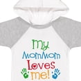 thumbnail image 4 of Inktastic Mommom Loves Me Childs Boys or Girls Baby Bodysuit, 4 of 5
