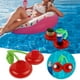 thumbnail image 2 of Portavasos inflable para piscina Diseño doble cereza Bebida flotante para piscina Accesorios para fiestas, 2 of 8