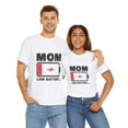 thumbnail image 7 of Womens Mom Battery Low Funny Shirt, Tired Parent Mother Shirt ID-0316-GU3H, 7 of 7