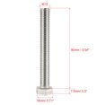 thumbnail image 2 of Tornillos de cabeza hexagonal M12 de 90mm de acero inoxidable 304 5 pcs, 2 of 3