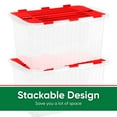 thumbnail image 4 of Caja organizadora apilable Superio de 51 x 36 x 27 cm, 4 of 8