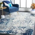 thumbnail image 2 of SAFAVIEH Tulum Ainsley Traditional Area Rug, 6'7" x 6'7" Square, Ivory/Blue, 2 of 8