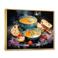 thumbnail image 2 of Designart "Representing Cooking Soup I" Food & Beverage Floater Framed Wall Art Print, 2 of 7