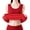 Red, variant on Women's Thermal Underwear, Camisole, Tight Fitting Base Layer And Sleepwear, Women's Sportswear, Autumn/Winter