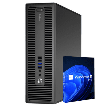 Restored HP ProDesk 600 G2 SFF Desktop Computer PC, Intel Core I5 Processor Upto 3.60GHz, 16GB DDR4 RAM, 512GB SSD, Windows 11 PRO, Wired Keyboard and Mouse (Refurbished)