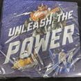 thumbnail image 2 of Power Rangers Classic Mighty Morphin Kids Birthday Party Paper Beverage Napkins, 2 of 3