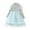 Sky Blue, variant on PINQI Warm Clothes for Little Toddler Girl Long Sleeve Sweater Tulle Patchwork Princess Dress for 1 To 7 Years 2024 Fall Winter Clothes(Yellow,6-7 Years)