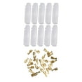 thumbnail image 2 of 10pc In Line 6x30mm Fuse Holder Crimp Peanut Flip Shell Push Fit Type Bike Quad, 2 of 9