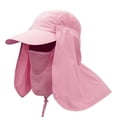 thumbnail image 4 of 360°Outdoor UV Protection Ear Flap Neck Cover Sun Hat Cap Fishing Hunting Outdoor Sport Hiking Camping Visor Hat, 4 of 12