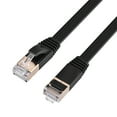 thumbnail image 3 of Cable De Red LAN Blindado CAT7 RJ45 De 1 M/1,8 M//5 M/8 M/10 M/15 M Cable Ethernet Plano - 10 Gbps De Alta Velocidad, Ancho De Banda De 600 MHz, Conector Chapado En Oro, Compatible, 3 of 3