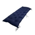 thumbnail image 1 of Becaristey Waterproof Bench Mat Cushion - Sun Protection And Comfortable For Outdoor Outdoor Chair Cushions Polyester Bench Cushion navy blue 120*50*8CM, 1 of 6
