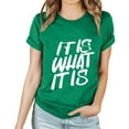 thumbnail image 2 of LSLJS T-Shirt Graphique à Manches Courtes Col Rond Décontracté Printemps et Été pour Femmes, Cadeaux pour Femmes, 2 of 7