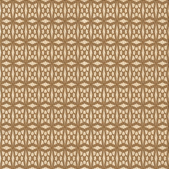 Ahgly Company Machine Washable Indoor Square Transitional Red Area Rugs, 4' Square