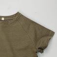 thumbnail image 4 of Cethrio Boys Cotton T-shirts, Crew Neck Casual Short Sleeve Basic Kids Summer Tees Tops Gray Size 3 T, 4 of 4