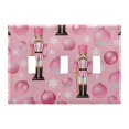 thumbnail image 2 of Dailycode Light Switch Plate Covers 2 Gang Wall Plate Plastics Outlet Covers for Kitchen Home Office Decor Christmas Ball Snowflakes Nutcrackers, 2 of 8