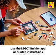 LEGO Editions 2026 U.S. Soccer National Team Jersey - Building Set for Boys & Girls, Ages 10+ Birthday Gift - Bedroom or Shelf Decor for Sports Fans - 43033
