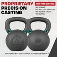 thumbnail image 5 of Lifeline Fitness 97 lb Cast Iron Single Kettlebell, 5 of 6