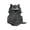 Dark Grey, variant on Cjfdfy Newborn Baby Boy Girl Halloween Costume Outfit Animal Sleeveless Romper With Hood Soft Warm Flannel Halloween Wolf Costume Infant Cute Halloween Party Fall Winter Outfit