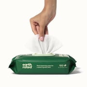 Earth Rated Dog Grooming Wipes, Unscented, 400 Count Value Pack