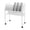 White, variant on ToppiJoy Charging Cart with Removable Dividers, Laptop Storage Rack, for Classroom, Office, Library, Home (Black, 12-Slot)