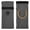 Gray, variant on 2-Pack Faraday Bag, Sturdy and Long Lasting, Convenient Self Test, Powerful Signal Blocking, for Privacy Protection with Elastic Closure