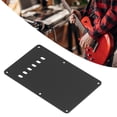 thumbnail image 4 of Electric Guitar Back Cover Plate, Fine Workmanship 2Pcs Anti Scratch Stable Guitar Pickguard Backplate  For Replacement Black,Beige,White, 4 of 8