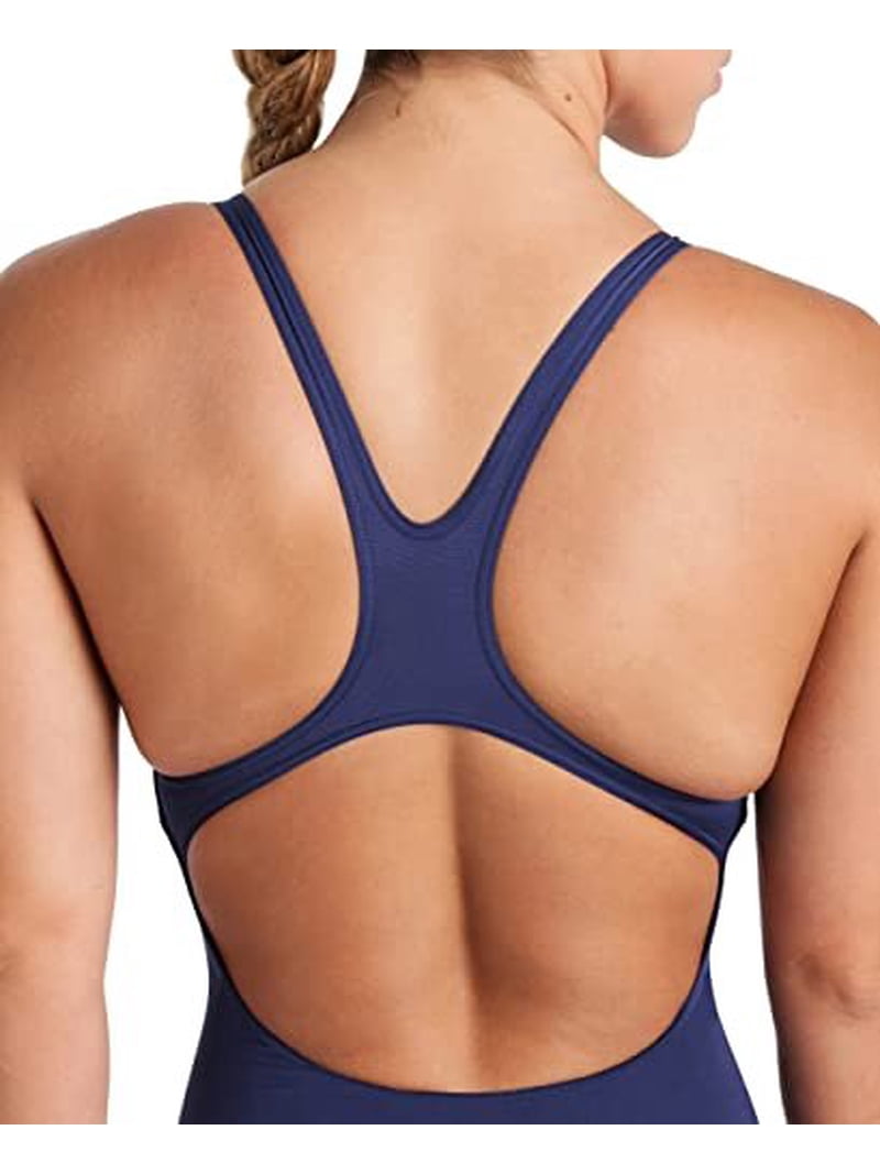 Arena Women's Solid Team MaxLife Swimsuit Swim Pro Open Back One