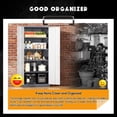 thumbnail image 6 of SOLAURA 71 inches Tall Metal Garage Storage Cabinet with Locking Doors and Adjustable Shelves for Home, Office(Light Gray and Dark Gray), 6 of 7