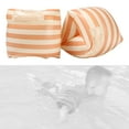 thumbnail image 1 of Mangas inflables para brazos de natación shamjiam Anillos flotadores para niños raya naranja, 1 of 8