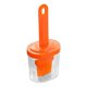 thumbnail image 3 of Botella dispensadora de aceite de silicona con cepillo, herramientas resistentes a la temperatura para freír en la cocina, parrilla para de Naranja Gloria cepillo para botellas de aceite de silicona, 3 of 6