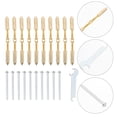 thumbnail image 1 of WRISTBIQUE 10Sets Durable Golden Electrical Box Repair Lever with Precision Made Socket Rod, 1 of 6