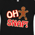 thumbnail image 4 of Inktastic Oh Snapbroken Gingerbread Boys or Girls Toddler T-Shirt, 4 of 5