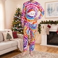 thumbnail image 2 of Fgnfyis Christmas Pajamas for Family Tie Dye Snowman Print Long Sleeve Soft Cozy 2 Piece Pajamas Set Tops Pants Sleepwear, 2 of 8
