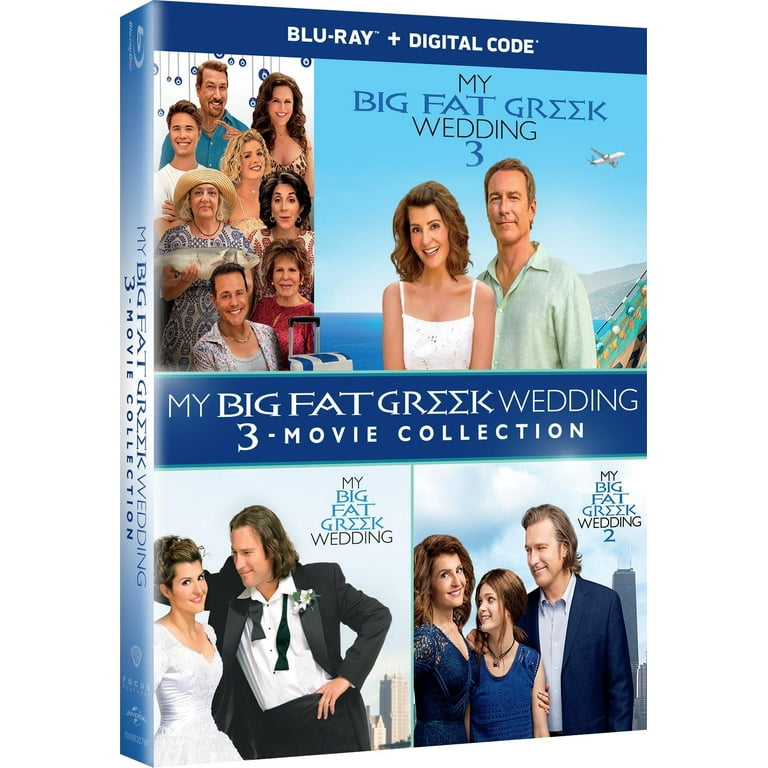 Watch My Big Fat Greek Wedding 3 Movie Collection at Home Blu ray Digital Copy Walmart
