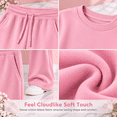 thumbnail image 4 of Jsaierl Women's 2 Piece Outfits Long Sleeve Pullover Sweatshirt Jogger Pants Sweatsuit Lounge Sets Fall Outfits for Women 2026, 4 of 9