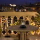 thumbnail image 3 of Lámpara giratoria decorativa de 1 pieza, lámpara de jardín con luz solar LED para paisaje (negro), 3 of 6