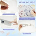 thumbnail image 5 of 3D Magic Drawing Pad 3D Light Board Tracing and Drawing Pad Painting Kit with LED Lamp Holder Reusable 3D Magic Painting Board for 4 5 6 7 8 Years Old Kids, 5 of 5