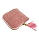 thumbnail image 5 of Estuche organizador de joyas de viaje pequeño, bolsa de almacenamiento de anillos para viajes de negocios Rosa claro, 5 of 8