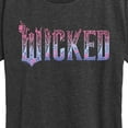thumbnail image 3 of Wicked: Part 2 -  Floral Ombre Logo - Women's Short Sleeve Graphic T-Shirt, 3 of 5