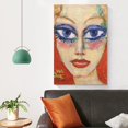 thumbnail image 4 of Woman with Blue Eyes Kees Van Dongen Painter Poster Posters Art Print Wall Photo Paint Poster Hanging Picture Family Bedroom Decor Gift 24x36inch(60x90cm), 4 of 6