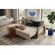 thumbnail image 1 of Sofá Cama Lucca matrimonial Spring Air, con almacenamiento color Beige, 1 of 15