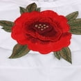 thumbnail image 3 of Baby Girl Off shoulder Flower Romper Trousers Outfit Clothes, 3 of 5