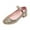 Gold, variant on NOKIO Kids Mary Jane Shoes With Strap Kids Mary Jane Ballet Flats Little/big Children Girls Summer Closed Toe Sequins Low Heel Princess Shoes Shiny Girls Shoes Daily Shoes
