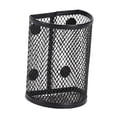 thumbnail image 2 of Dickly Pen Holder Pencil Locker Sturdy Mesh Versatile Accessories Practical Storage Box Black Semi Circle, 2 of 8