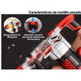 thumbnail image 4 of Rotomartillo Cincelador Perforador Sds Industrial 2200w rOJO/pLATA, 4 of 5
