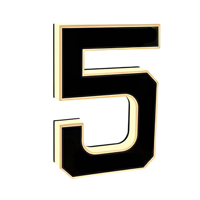Solar Light Address Sign Yard Stake House Number Led Waterproof Large Personalized Illuminated, Light House Solar Lights Outdoor Garden
